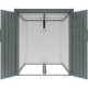 Casetta in metallo per 4 biciclette Kosto 2,74 m² verde salvia - X-METAL