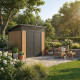 Casetta da giardino in legno composito 19,2 mm effetto legno 4,51 m² GORDON skylight - Woodlife Garden