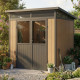 Casetta da giardino in legno composito 19,2 mm effetto legno 4,51 m² WINSTON Skylight - Woodlife Garden