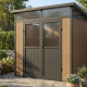 Casetta da giardino in legno composito 19,2 mm effetto legno 4,51 m² WINSTON Skylight - Woodlife Garden