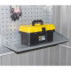 Ripiano in acciaio zincato per pannello forato Kosto - X-METAL