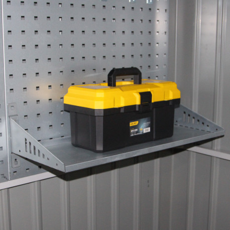 Ripiano in acciaio zincato per pannello forato Kosto - X-METAL