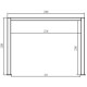 Pergola bioclimatica autoportante in alluminio antracite, 3x3 m, H.250cm - X-METAL