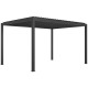 Pergola bioclimatica autoportante motorizzata in alluminio antracite, 3x4 m - con telecomando - X-METAL