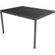 Pergola bioclimatica addossata motorizzata, in alluminio antracite, 4x3 m - X-METAL