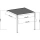 Pergola bioclimatica addossata motorizzata, in alluminio antracite, 4x3 m - X-METAL