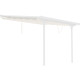 Tenda ombreggiante retrattile beige per pergola 300x315x240/290