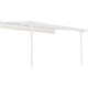 Tenda ombreggiante retrattile beige per pergola 300x436x240/290