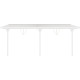 Tenda ombreggiante retrattile beige per pergola 300x556x240/290