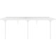 Tenda ombreggiante retrattile beige per pergola 300x556x240/290