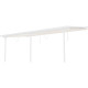 Tenda ombreggiante retrattile beige per pergola 300x617x240/290