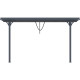 Tenda ombreggiante retrattile color antracite per pergola 3,75x2,55 m - X-METAL
