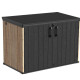 Baule portaoggetti in resina effetto legno WOODIZY 2300L - Jôbu