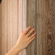 Casetta da giardino WOODIZY in resina spazzolata effetto legno 6,03 m² skylight  + pavimento - Jobu