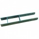 Ancoraggio ad H per pali Karibu 12x12cm - Set da 6