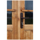 Casetta in legno massello da 28 mm trattato in autoclave colore marrone 9m² TOP - Gardy Shelter