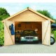 Garage in legno certificato 20,78m² -  assi 40mm - Karibu