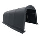 Garage smontabile 6,1 x 3 m – 18,3 m² – Acciaio zincato + PES e polietilene grigio – Jôbu
