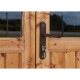 Casetta in legno massello da 44 mm trattato in autoclave colore marrone 12m² TOP - Gardy Shelter 