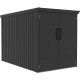 Box in metallo antracite per 3 biciclette Kosto 2,74 m² - X-METAL