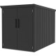 Box in metallo antracite per 3 biciclette Kosto 2,74 m² - X-METAL