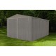 Garage 1 auto in metallo 17,47m² effetto legno bois vieilli