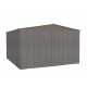 Garage 1 auto in metallo 17,47m² effetto legno bois vieilli