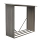Legnaia in metallo 1,37m² effetto legno bois vieilli