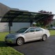 Arizona Breeze 5000 tettoia in alluminio e policarbonato grigio - Canopia by Palram