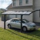 Arizona Breeze 5000 tettoia in alluminio e policarbonato grigio - Canopia by Palram