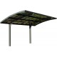 Arizona Breeze 5000 tettoia in alluminio e policarbonato grigio - Canopia by Palram