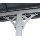 Pergola addossata regolabile - copertura in alluminio 3,05x6,18m X-METAL