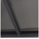 Pergola addossata regolabile - copertura in alluminio 3,05x6,18m X-METAL