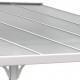 Pergola regolabile in alluminio laccato bianco 3,05x3,14m X-METAL