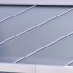 Pergola regolabile in alluminio laccata bianco 3,75x2,55m X-METAL