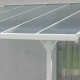 Pergola regolabile in alluminio laccato bianco 3,05x3,14m X-METAL