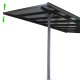 Pergola regolabile in alluminio laccato bianco 3,05x3,14m X-METAL