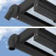 Pergola in alluminio grigio 3x9.71m + PC 16mm Olympia - Canopia by Palram