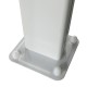 Pergola regolabile in alluminio laccata bianco 3,75x2,55m X-METAL