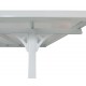 Pergola regolabile in alluminio laccata bianco 3,75x2,55m X-METAL