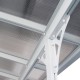 Pergola regolabile in alluminio laccata bianco 3,75x2,55m X-METAL