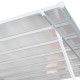 Pergola regolabile in alluminio laccata bianco 3,75x2,55m X-METAL