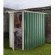 Casetta da giardino 1,90m² in metallo zincato verde + kit di ancoraggio incluso - YARDMASTER