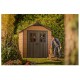 Casetta da giardino 5,12m² in resina effetto legno Newton 757 - KETER