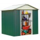 Casetta da giardino in metallo verde 9,03m² + kit di ancoraggio incluso - YARDMASTER