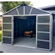 Casetta da giardino in policarbonato 7,9m² con pavimento YUKON - Canopia by Palram