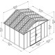 Casetta da giardino in policarbonato 7,9m² senza pavimento YUKON - Canopia by Palram