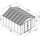 Casetta da giardino in policarbonato 11,7m² con pavimento YUKON - Canopia by Palram