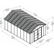 Casetta da giardino in policarbonato  17,2m² con pavimento YUKON - Canopia by Palram