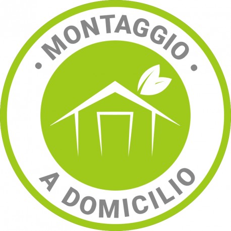 Servizio di montaggio Casetta in legno da 6 a 12m²